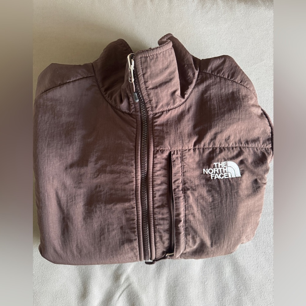 The North Face Women's Denali Fleece Jacket  Brown Size L - Picture 10 of 10